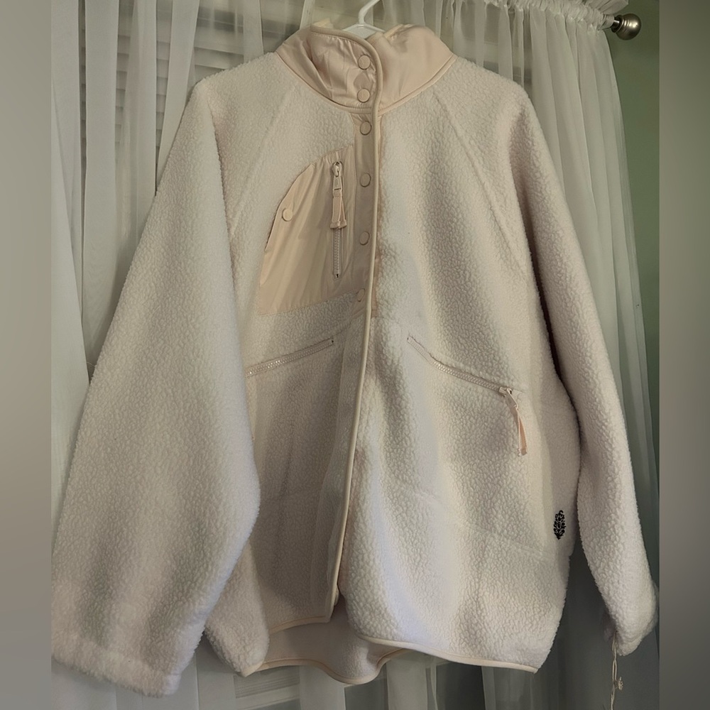 lululemon athletica Cream Teddy Jacket